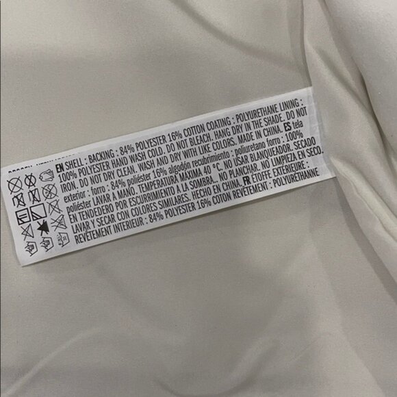 FOREVER 21 - White Faux Leather Studded Jacket With Flowers - NWOT - Picture 4 of 4